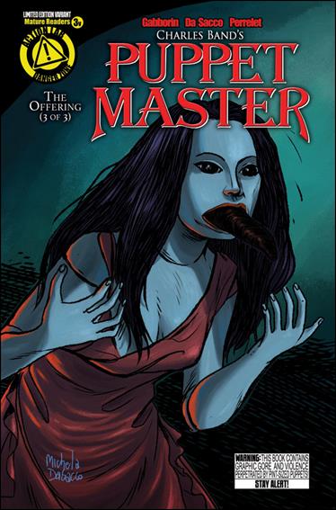 Puppet Master (2015) issue 3-B Leech Woman Color Cover 1/1500