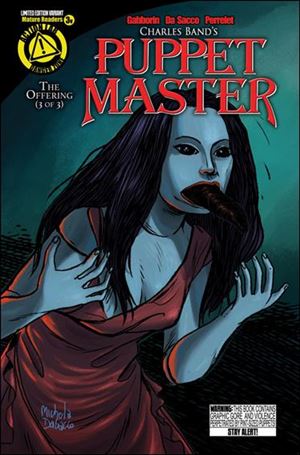 Puppet Master (2015) issue 3-B Leech Woman Color Cover 1/1500