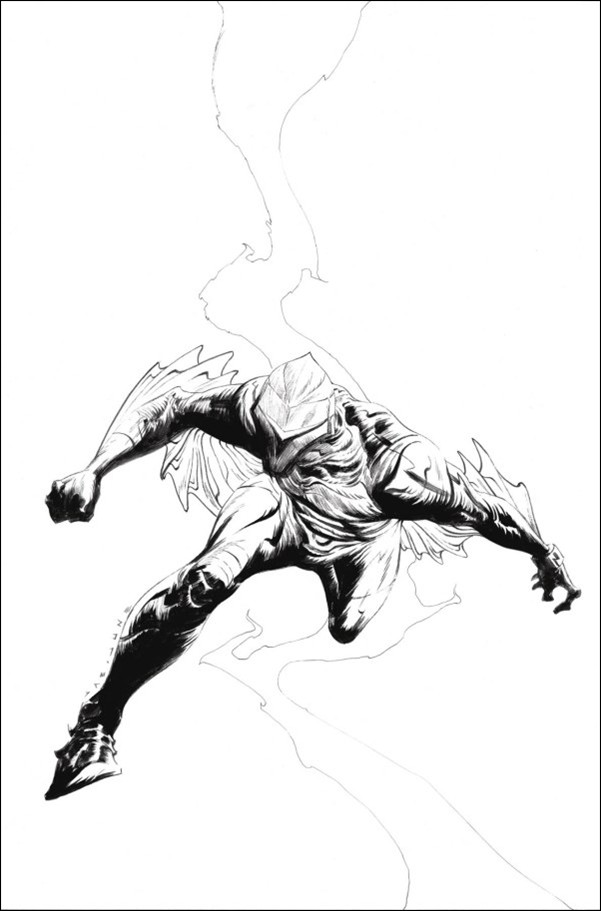 Silverhawks (2025) issue 6-H Jae Lee B&W Virgin 1:10 Cover
