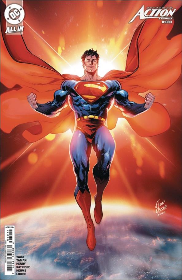 Action Comics (1938) issue 1080-D Fico Ossio 1:25 Cardstock Cover