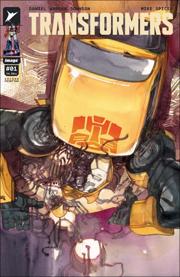Transformers (2023) issue 1-KB Gregg Tocchini Cover (2nd Printing)