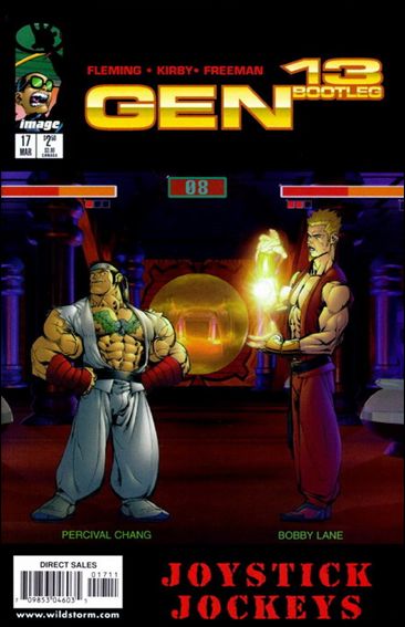 Gen13 Bootleg issue 17-B "Joystick Jockeys" Cover