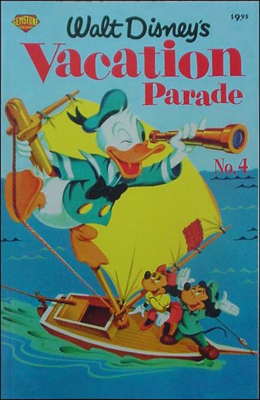 Walt Disney's Vacation Parade (2006) issue 4 Wraparound cover by Don McLoughlin