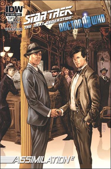 Star Trek: The Next Generation / Doctor Who: Assimilation2 issue 2-B Mark Buckingham Cover