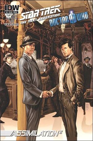 Star Trek: The Next Generation / Doctor Who: Assimilation2 issue 2-B Mark Buckingham Cover