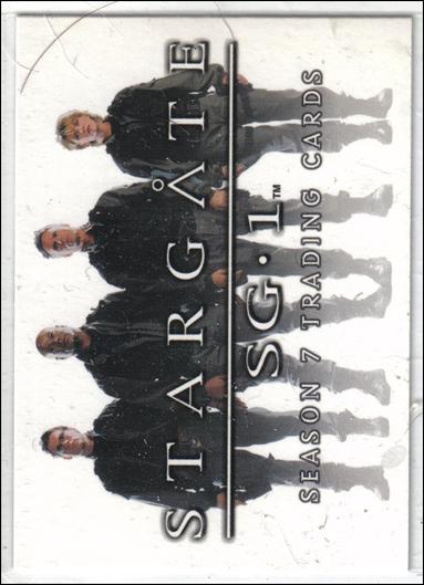 Stargate SG-1: Season 7 (Base Set) card 1 Title Card