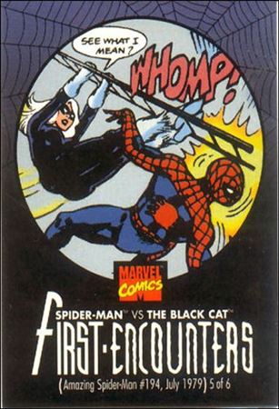 Spider-Man: Kool-Aid First Encounters   card 5 Spider-Man vs The Black Cat