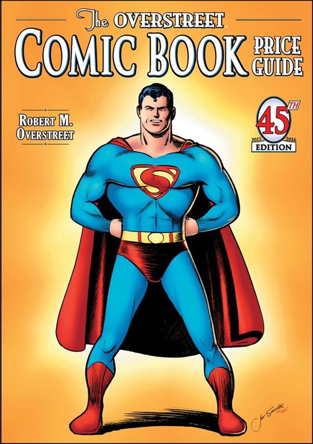 Official Overstreet Comic Book Price Guide issue 45-B Joe Shuster Cover