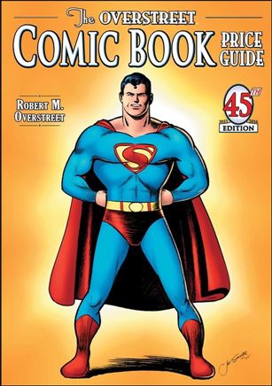 Official Overstreet Comic Book Price Guide issue 45-B Joe Shuster Cover
