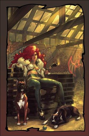 Invincible Red Sonja issue 9-N Meghan Hetrick 1:11 Virgin Cover