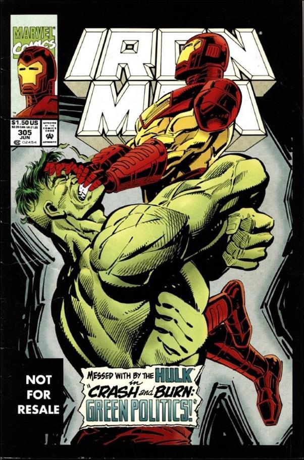 Iron Man (1968) issue 305-B Marvel Legends Reprint