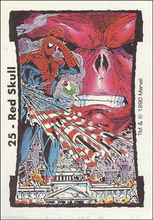 Todd McFarlane Series II (Base Set) card 25 Red Skull