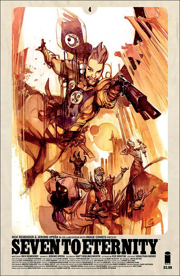 Seven to Eternity issue 4-B Greg Tocchini Cover