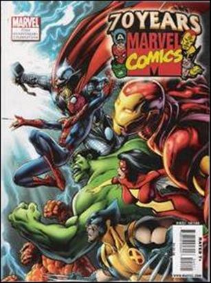 Marvel Comics 70th Anniversary Celebration Magazine issue 1-B Marvel Age Heroes Cover