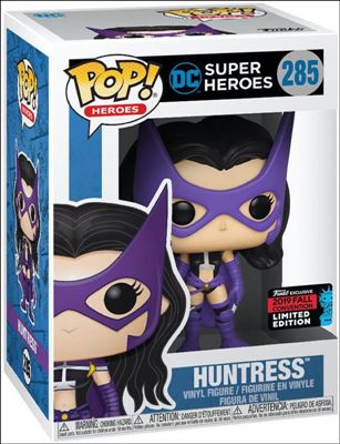 POP! Heroes figure 285-B Huntress Fall Convention Exclusive 