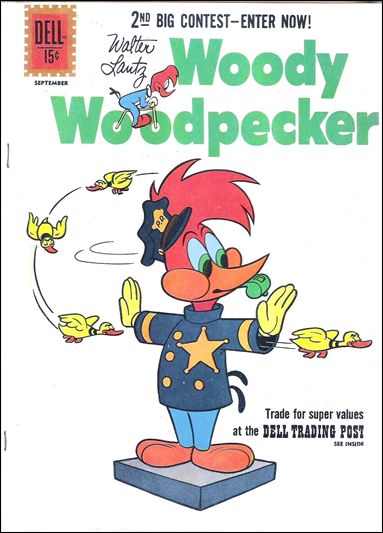 Walter Lantz Woody Woodpecker  68-A by Dell