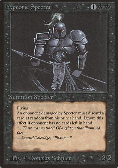 Magic the Gathering: Limited Edition Beta (Base Set) card 113 Hypnotic Specter