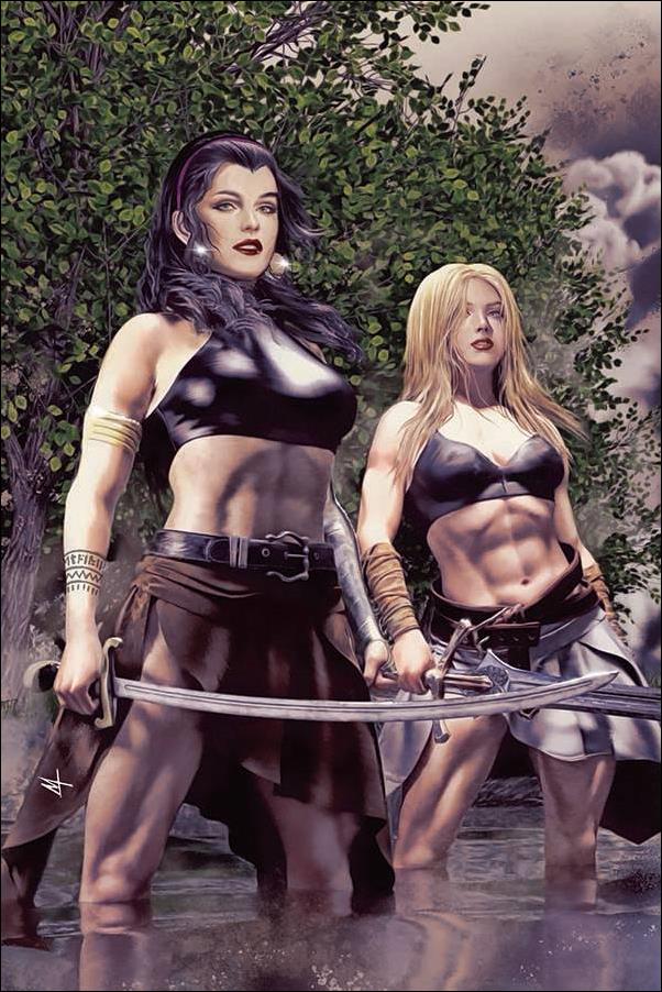 Bêlit & Valeria issue 1-F Marco Turini 1:10 Virgin Cover