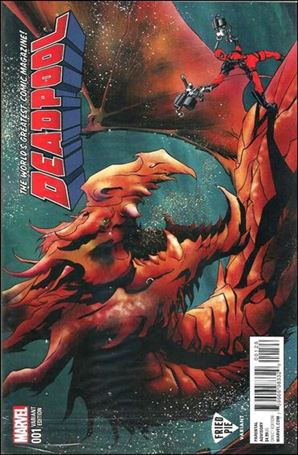 Deadpool (2016) issue 1-R Polybagged Mike McKone Fried Pie Cover