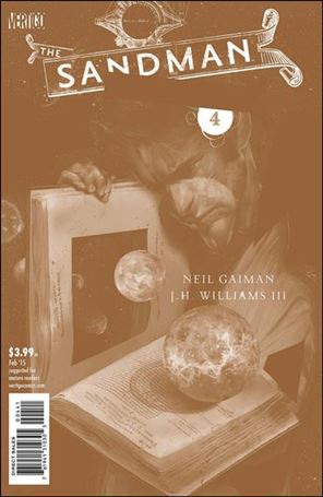Sandman: Overture issue 4-F Dave McKean 1:200 Cover