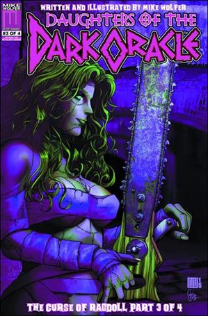 Daughters of the Dark Oracle: The Curse of Ragdoll issue 3-B 70s Psycho Cover 1:5