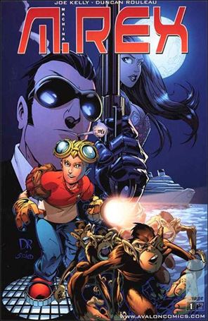 M. Rex issue 1 	Duncan Rouleau Cover