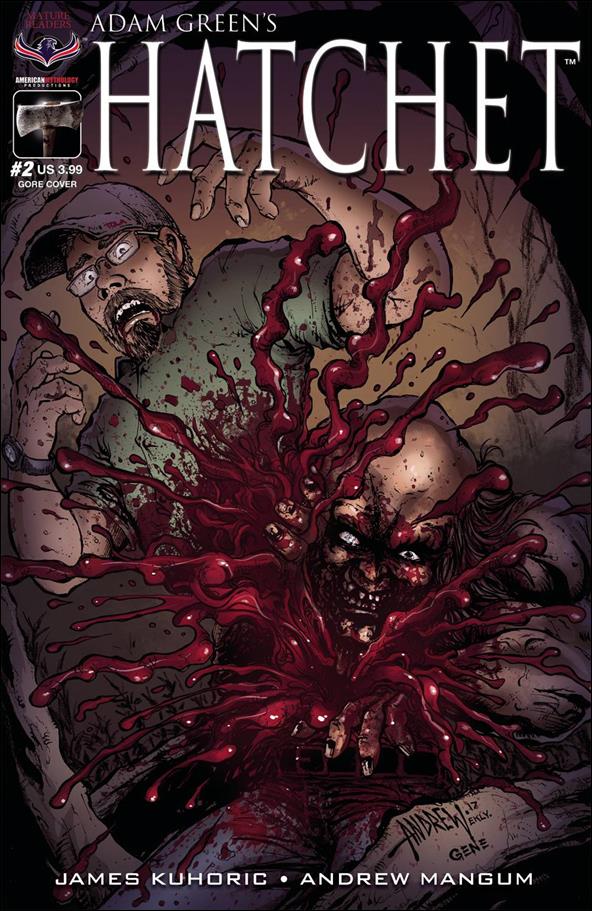 Hatchet issue 2-C Andrew Mangum Gore Cover