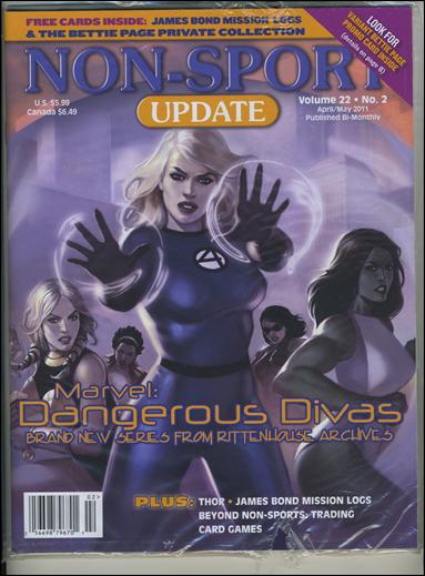 Non-Sport Update (2011) issue 2 Polybagged with Price Guide and Promos