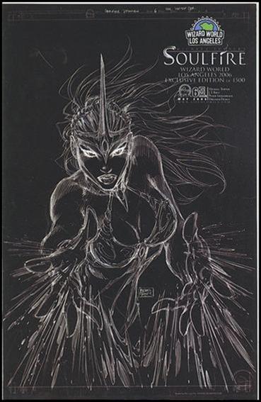 Michael Turner's Soulfire/Shrugged Preview issue 1-B Wizard World Los Angeles Cover 1/1500