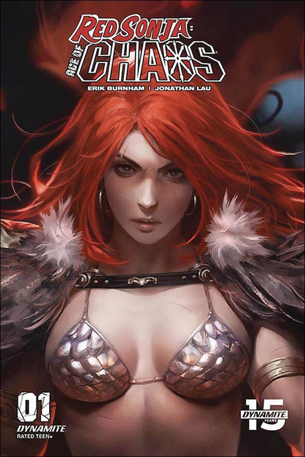 Red Sonja: Age of Chaos issue 1-J Derrick Chew 1:10 Sneak Peek Cover
