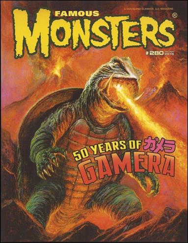 Famous Monsters of Filmland issue 280 Gamera Diamond Cover