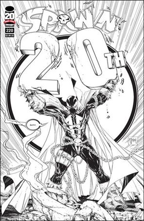 Spawn issue 220-F Todd McFarlane 