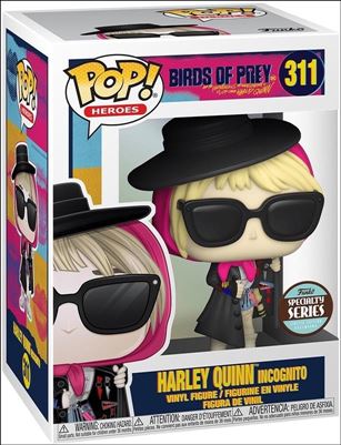 POP! Heroes figure 311 Harley Quinn Incognito Funko Specialty Series