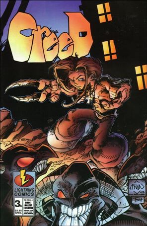 CreeD: Cranial Disorder issue 3-B Ethan Van Sciver Cover
