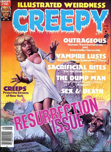 Creepy issue 146 Richard Corben Cover