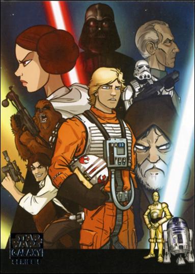 Star Wars Galaxy: Series 5 (Base Set) card 66 The New Hopers