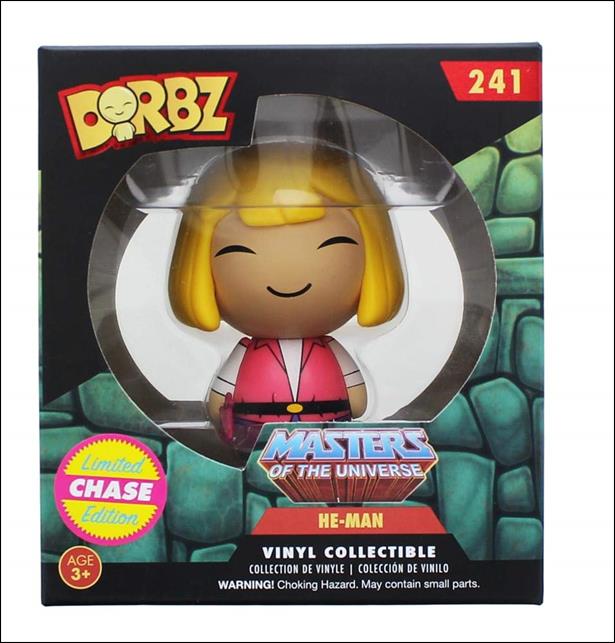Dorbz figure 241-B He-Man (Prince Adam Chase)