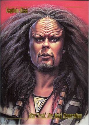 Star Trek Master Series: Series 1 (Base Set) card 73 Captain Klaa