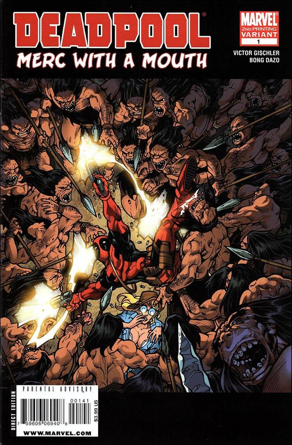 Deadpool: Merc with a Mouth issue 1-C Bong Dazo Cover (2nd Printing)