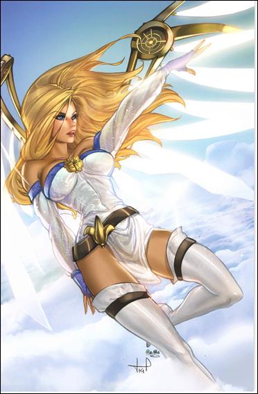 Joan of Arc (2014) issue 0-C Livia Pastore Blue Rainbow Virgin Cover 1/250