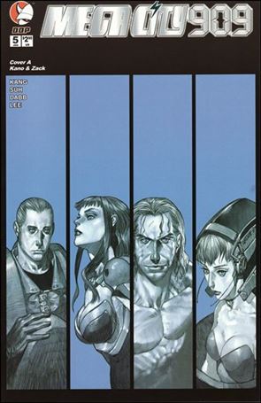 Megacity909 issue 5 Kano Kang Cover