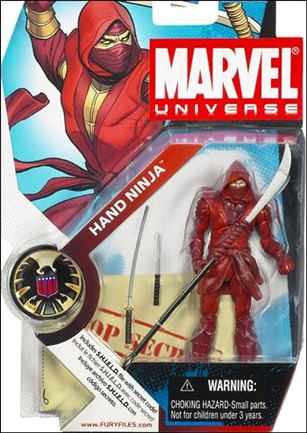 Marvel Universe (Series 1) figure 024 Hand Ninja