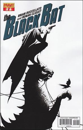 Black Bat (2013) issue 2-E Jae Lee 1:10 Black and White Cover