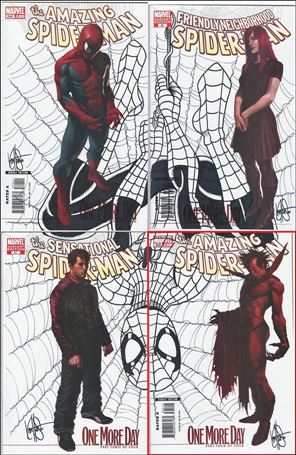 Amazing Spider-Man (1963) issue 545-I DF Djurdjevic Cvr OMD Set Sgnd & Rmkd by K Haeser