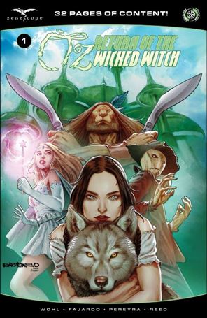 Oz: Return of the Wicked Witch issue 1-B Al Barrionuevo Cover