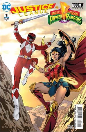 Justice League/Power Rangers issue 1-G Marcus To Cover