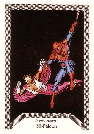 Spider-Man Team-Up (Base Set)   card 35 Falcon