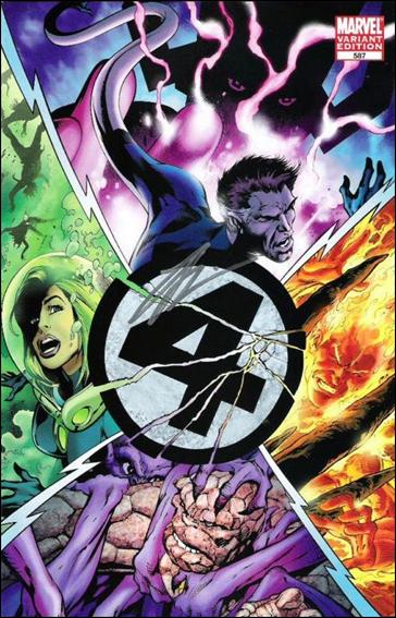 Fantastic Four (1961) issue 587-C Unbagged Signature Edition Alan Davis Cover