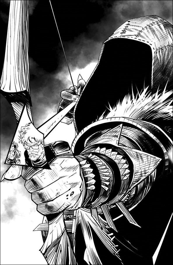 Once & Future issue 25-B Dan Mora 1:10 Black & White Virgin Cover