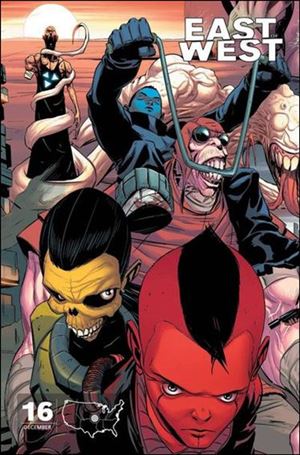 East of West issue 16-E Nick Dragotta Interconnecting Cover (Armistice)